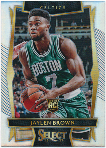 Jaylen Brown NBA 2016-17 Panini Select RC Rookie Silver Prizm
