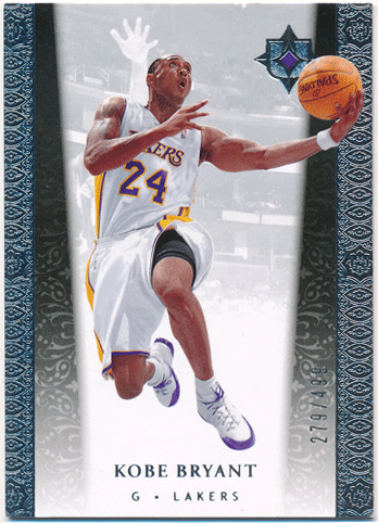 Kobe Bryant NBA 2006-07 Upper Deck Ultimate Collection 279/499