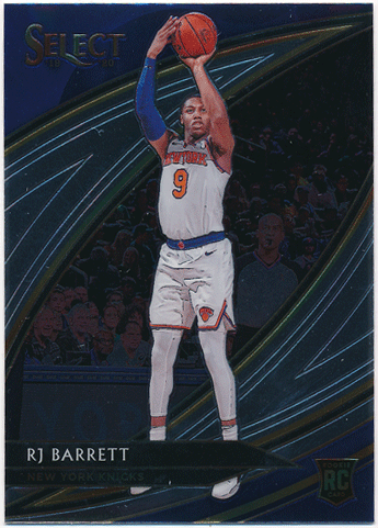 RJ Barrett NBA 2019-20 Panini Select RC #235 Courtside Rookie Card