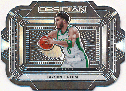 Jayson Tatum NBA 2020-21 Panini Obisidian Eclipse Prizm 52/99