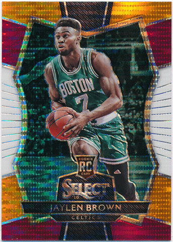 Jaylen Brown NBA 2016-17 Panini Select RC Rookie Tri-Color Prizm