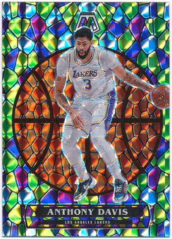 Anthony Davis NBA 2020-21 Panini Mosaic Stained Glass