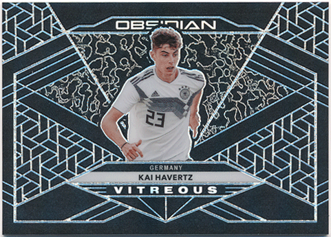Kai Havertz Soccer 2019-20 Panini Obsidian Vitreous Prizm 076/135