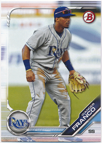 Wander Franco MLB 2019 Bowman Draft BD-93