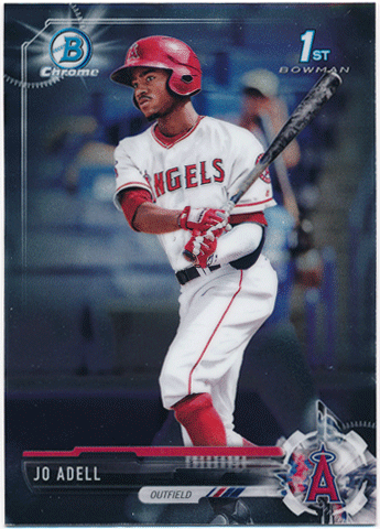 Jo Adell MLB 2017 Bowman Draft Chrome 1st Bowman BDC-95