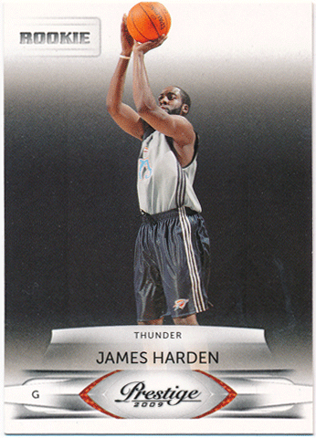 James Harden NBA 2009-10 Panini Prestige RC #203 Rookie Card