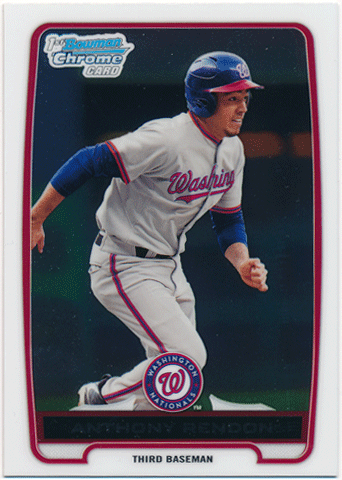 Anthony Rendon MLB 2012 Bowman Chrome 1st Bowman BCP88