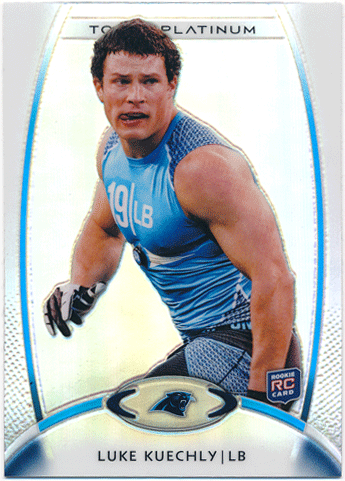 Luke Kuechly NFL 2012 Topps Platinum RC Rookie Refractor