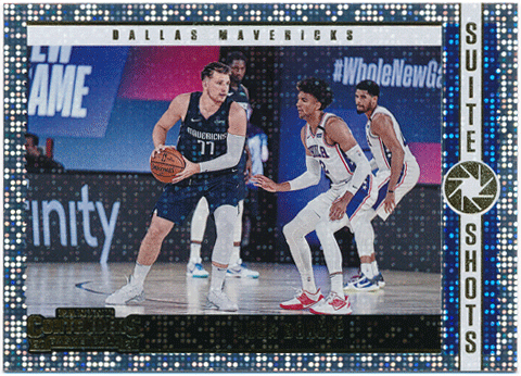 Luka Doncic NBA 2020-21 Panini Contenders Suite Shots