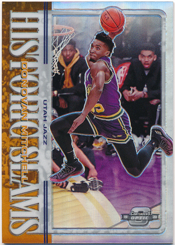 Donovan Mitchell NBA 2019-20 Panini Contenders Optic Historic Slams Silver Prizm