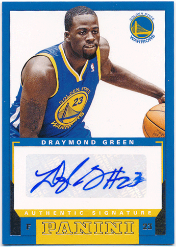 Draymond Green NBA 2012-13 Panini RC Rookie Signature Auto