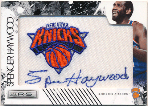 Spencer Haywood NBA 2009-10 Panini Rookies & Stars Signature Auto 335/394