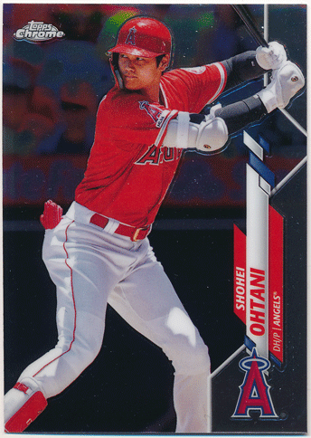 大谷翔平 MLB 2020 Topps Chrome #21 Shohei Ohtani