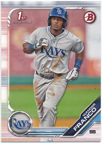 Wander Franco MLB 2019 Bowman 1st Bowman BP-100