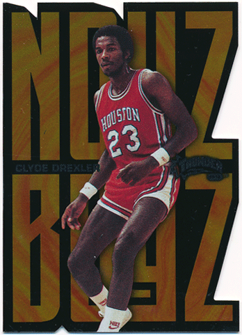 Clyde Drexler NBA 2011-12 Fleer Retro Skybox Thunder Noyz Boyz