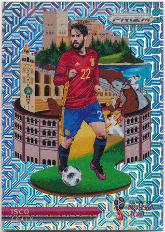 Isco Soccer 2018 Panini Prizm World Cup Russia National Landmarks Mojo Prizm 15/25