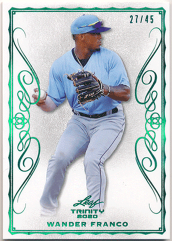 Wander Franco MLB 2020 Leaf Trinity 27/45