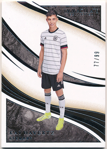 Kai Havertz Soccer 2020 Panini Immaculate Collection 77/99