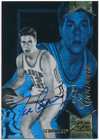 Dave Cowens NBA 2014-15 Upper Deck SP Authentic Flair Showcase Row 1 Signature Auto