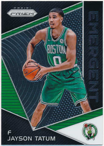 Jayson Tatum NBA 2017-18 Panini Prizm RC Rookie Emergent