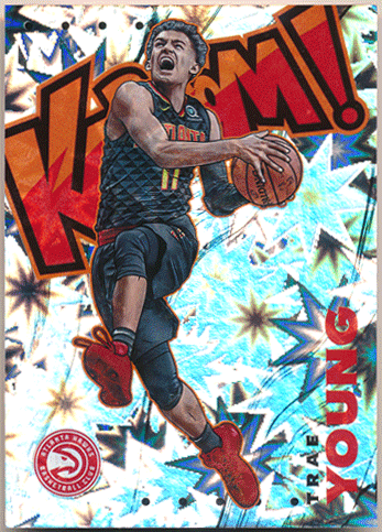 Trae Young NBA 2019-20 Panini Crown Royale Kaboom !