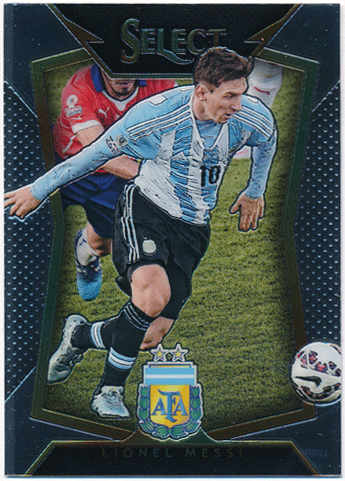Lionel Messi Soccer 2015-16 Panini Select #65 Base Card