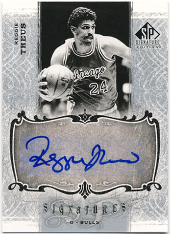 Reggie Theus NBA 2006-07 Upper Deck UD SP Signature Edition Auto