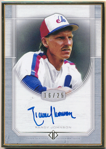 Randy Johnson MLB 2017 Topps Transcendent Collection Framed Signature Auto 16/25