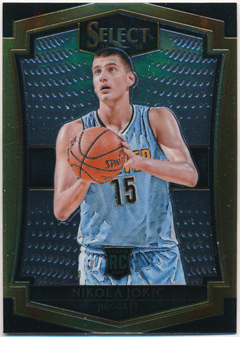 Nikola Jokic NBA 2015-16 Panini Select RC #128 Rookie Card