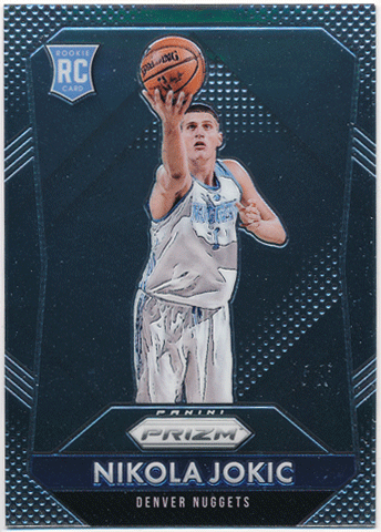 Nikola Jokic NBA 2015-16 Panini Prizm RC #335 Rookie Card
