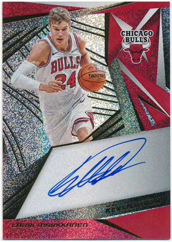 Lauri Markkanen NBA 2019-20 Panini Revolution Signature Auto