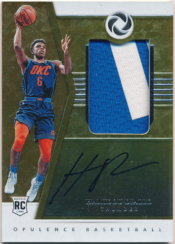 Hamidou Diallo NBA 2018-19 Panini Opulence RC Rookie Signature Patch Auto 25/79
