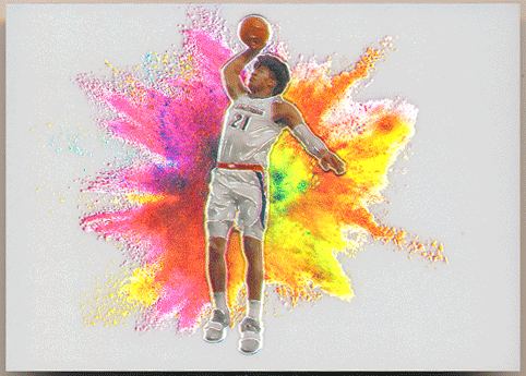 八村塁 NBA 2019 Panini Prizm Draft Picks RC Rookie Color Blast Rui Hachimura