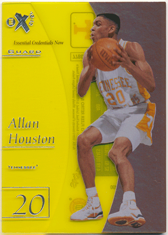 Allan Houston NBA 2012-13 Fleer Retro Skybox E-X Essential Credentials Now 03/12
