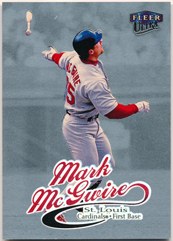 Mark McGwire MLB 1999 Fleer Ultra Platinum Medallion 51/99
