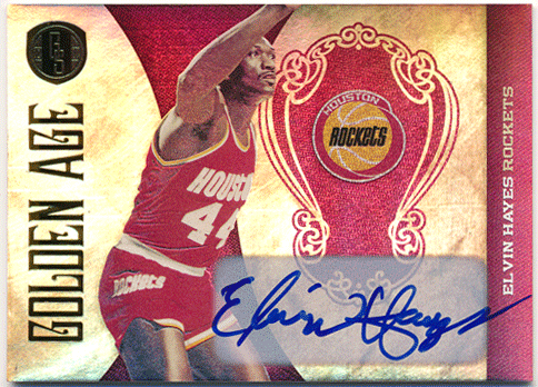 Elvin Hayes NBA 2010-11 Panini Gold Standard Golden Age Signature Auto 24/75