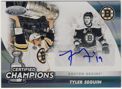 Tyler Seguin NHL 11-12 Panini Certified Champions Signature Auto 21/25