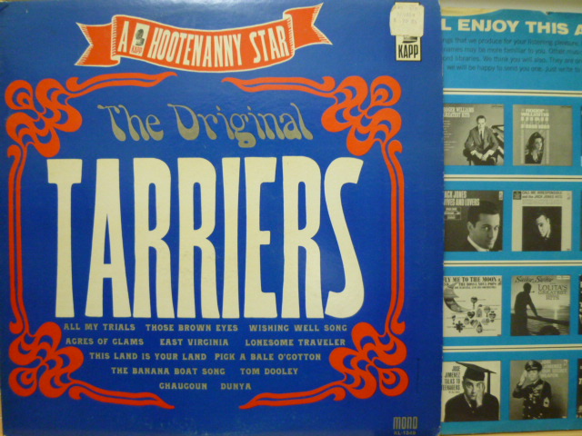 THE ORIGINAL TARRIERS　タリアーズ / A Hootenanny Star