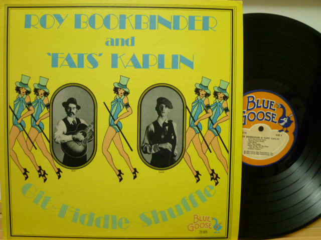 ROY BOOKBINDER AND ‘FATS’ KAPLIN　ロイ・ブックバインダー＆ファッツ・カプリン / Git-Fiddle Shuffle