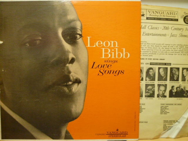LEON BIBB　レオン・ビブ / Sings Love Songs