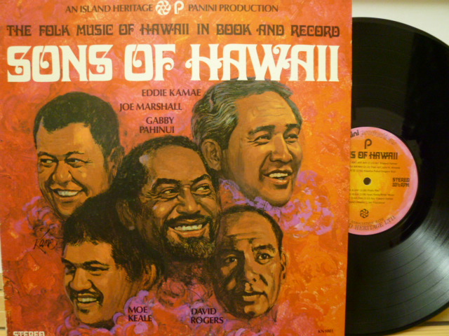 SONS OF HAWAII　サンズ・オブ・ハワイ / The Folk Music Of Hawaii In Book And Records