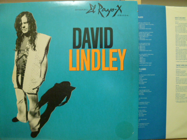 DAVID LINDLEY　デヴィッド・リンドレー / El Rayo-X