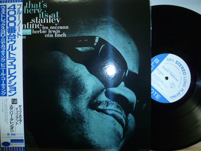 STANLEY TURRENTINE　スタンリー・タレンタイン / That's Where It's At