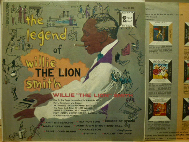 WILLIE “THE LION” SMITH　ウィリー“ザ・ライオン”スミス / The Legend Of Willie "The Lion" Smith