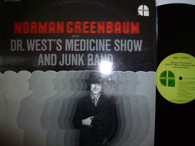 NORMAN GREENBAUM WITH DR. WEST'S MEDICINE SHOW AND JUNK BAND　ノーマン・グリーンバウム / S.T.