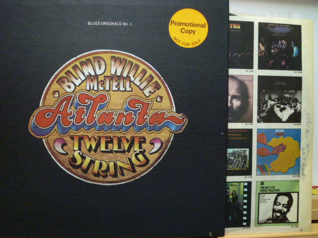 BLIND WILLIE McTELL　ブラインド・ウィリー・マクテル / Atlanta Twelve String