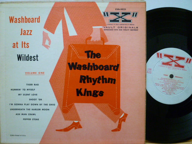 WASHBOARD RHYTHM KINGS　ウォッシュボード・リズム・キングス / Washboard Jazz at Its Wildest