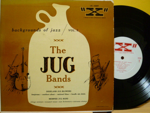 V.A.  Backgrounds of Jazz Vol.1 / The Jug Bands