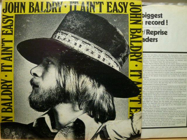 JOHN BALDRY　ジョン・ボールドリー / It Ain't Easy