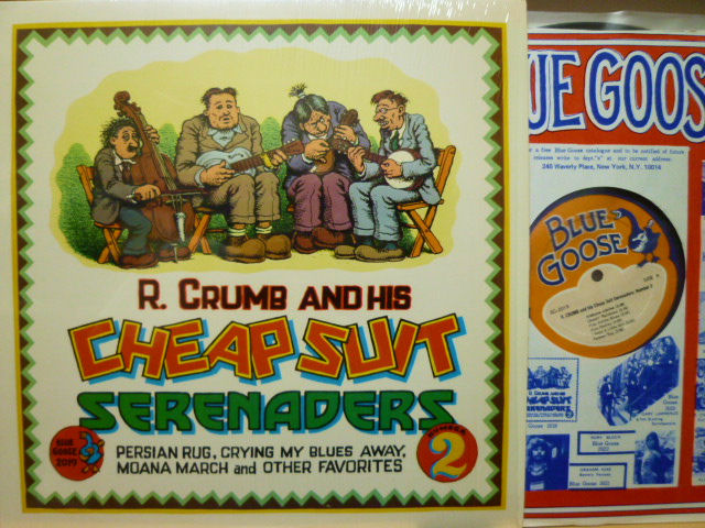 洋楽 R. Crumb and his Cheap Suit Serenaders 2 R.Crumb and His Cheap Suit Serenaders / Number 2